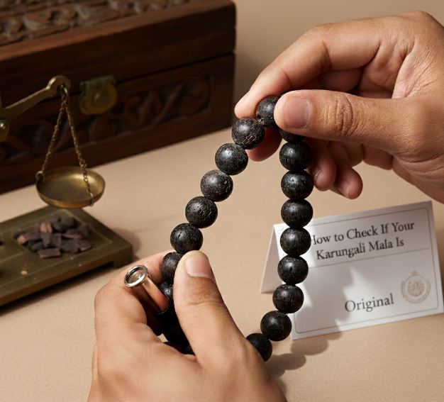 How to Check If Your Karungali Mala Is Original- Simple Home Tests