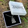 Silver Plated Hanuman Locket With Chain