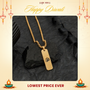 24K Gold Plated OM Necklace