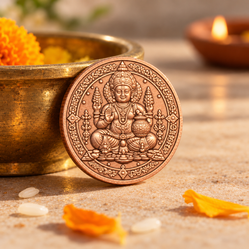 Shri Kuber Coin Gold Plated - Dhanteras Special