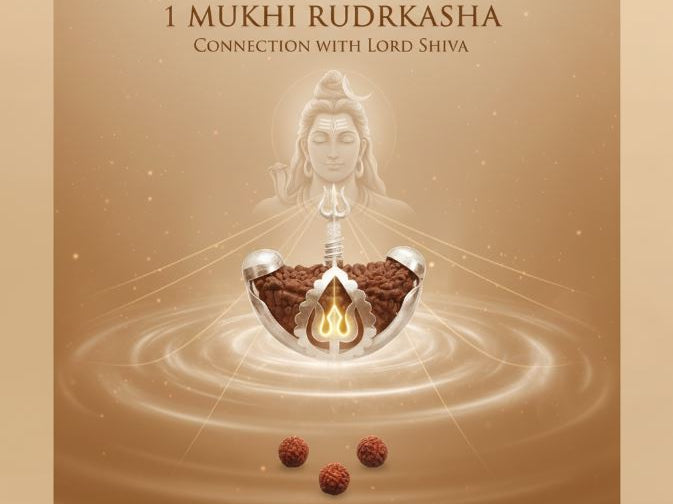 Benefits of 1 Mukhi Rudraksha: Connection with Lord Shiva