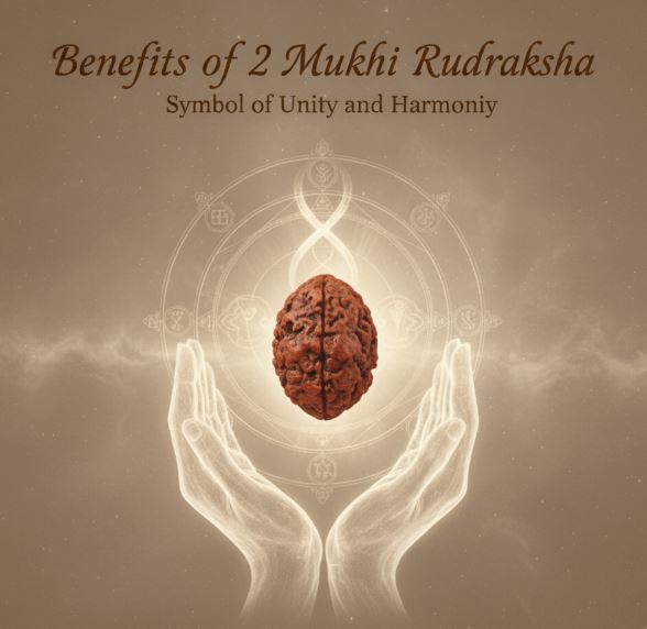 Benefits of 2 Mukhi Rudraksha: Symbol of Unity and Harmony