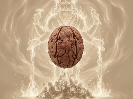 Benefits of 3 Mukhi Rudraksha: Power of Agni Dev for Burning Past Karmas