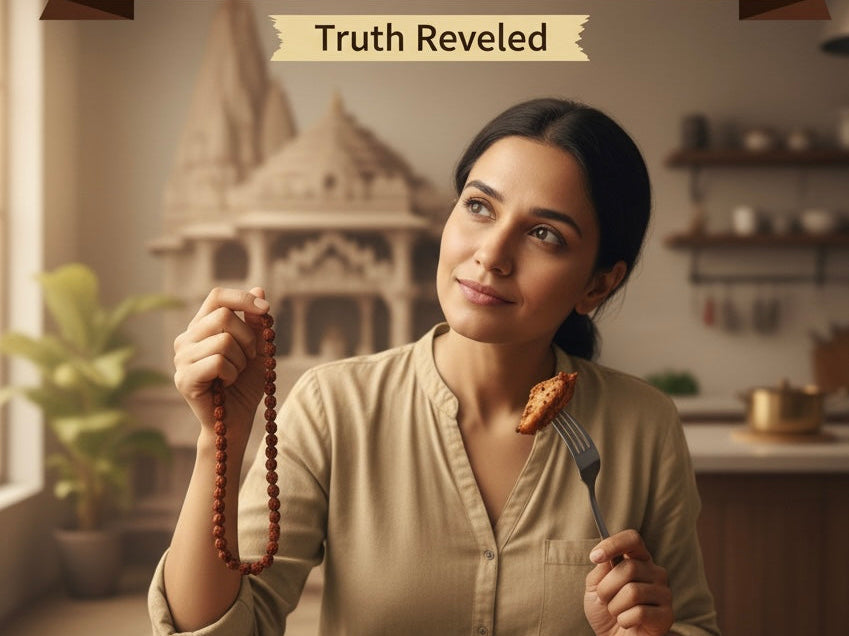 Can You Eat Non-Veg While Wearing Rudraksha? Truth Revealed