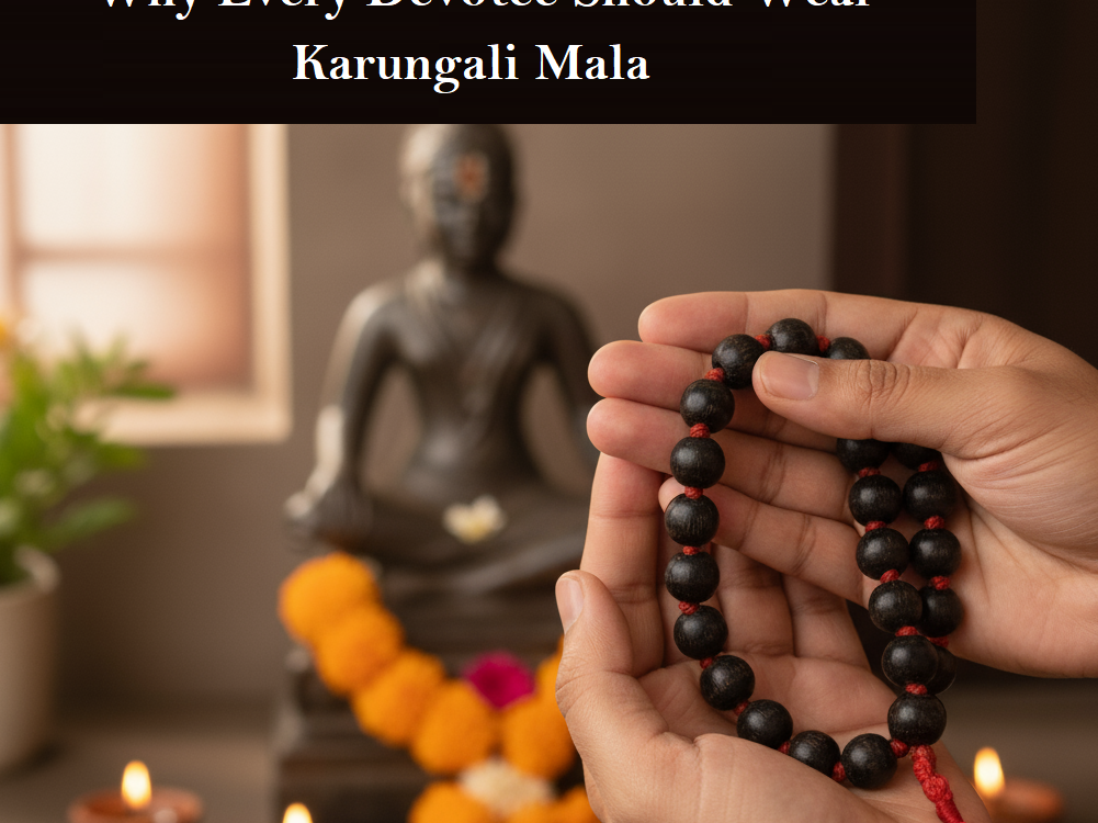 Why Every Devotee Should Wear Karungali Mala