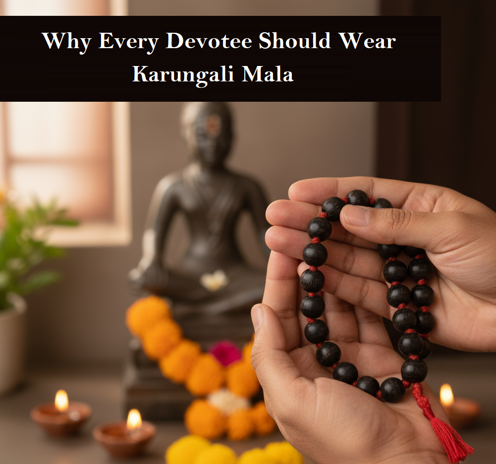 Why Every Devotee Should Wear Karungali Mala