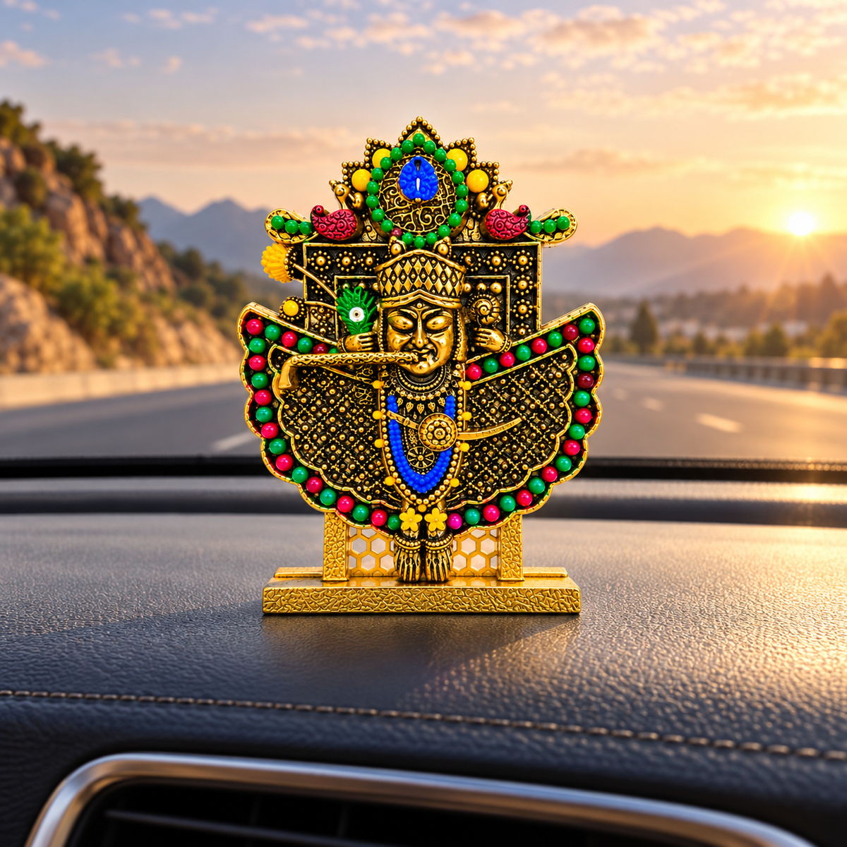 Sanwariya Seth Ji Murti – Gold Plated