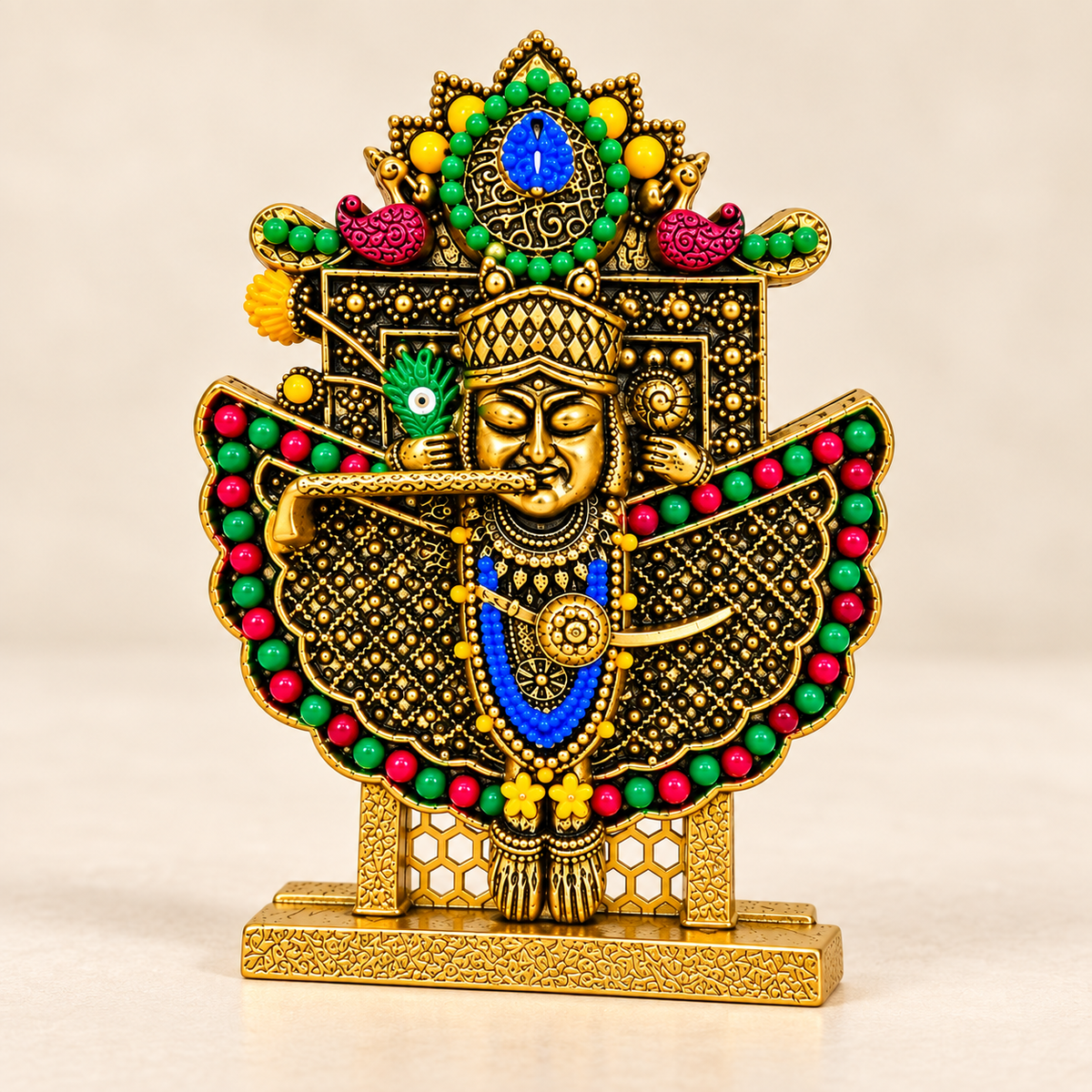 Sanwariya Seth Ji Murti – Gold Plated
