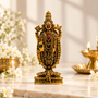Tirupati Balaji Divine Murti - Gold Plated