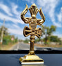 Gold Plated Premium Car Desk Trishool