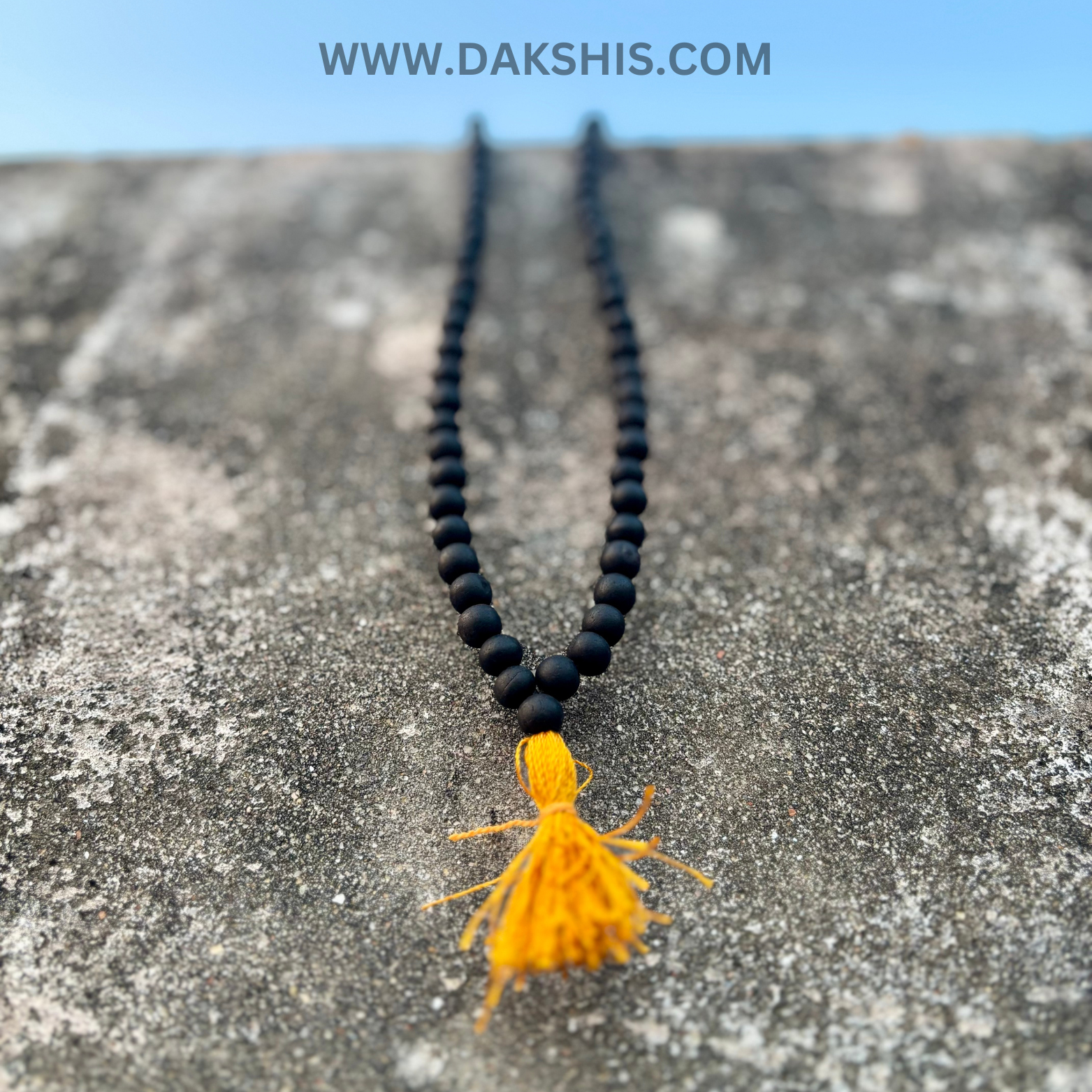 Karungali Malai 108-Beads Ebony Wood