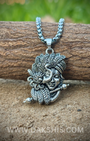 Silver Plated Krishna Necklace