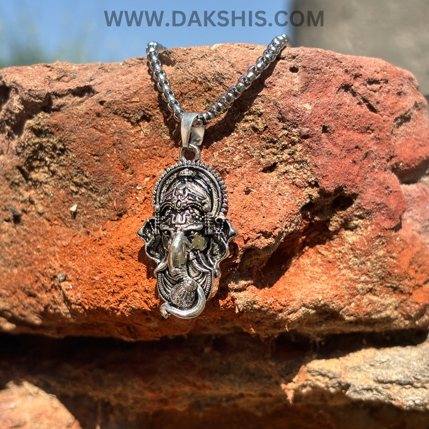 Ganesha Pendant with chain