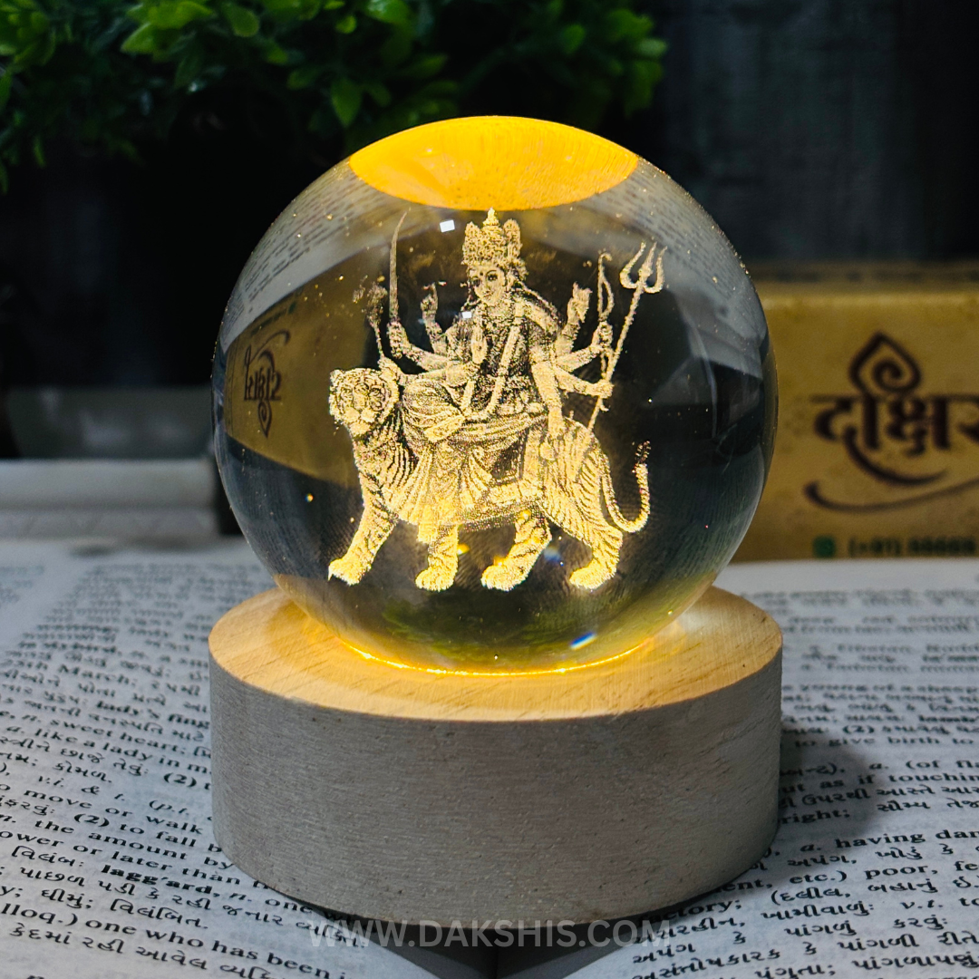 Ma Amba 3D Crystal Divine Lamp