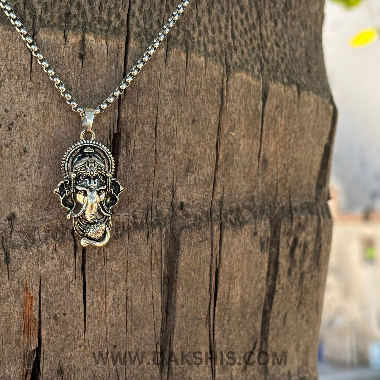 Ganesha Pendant with chain