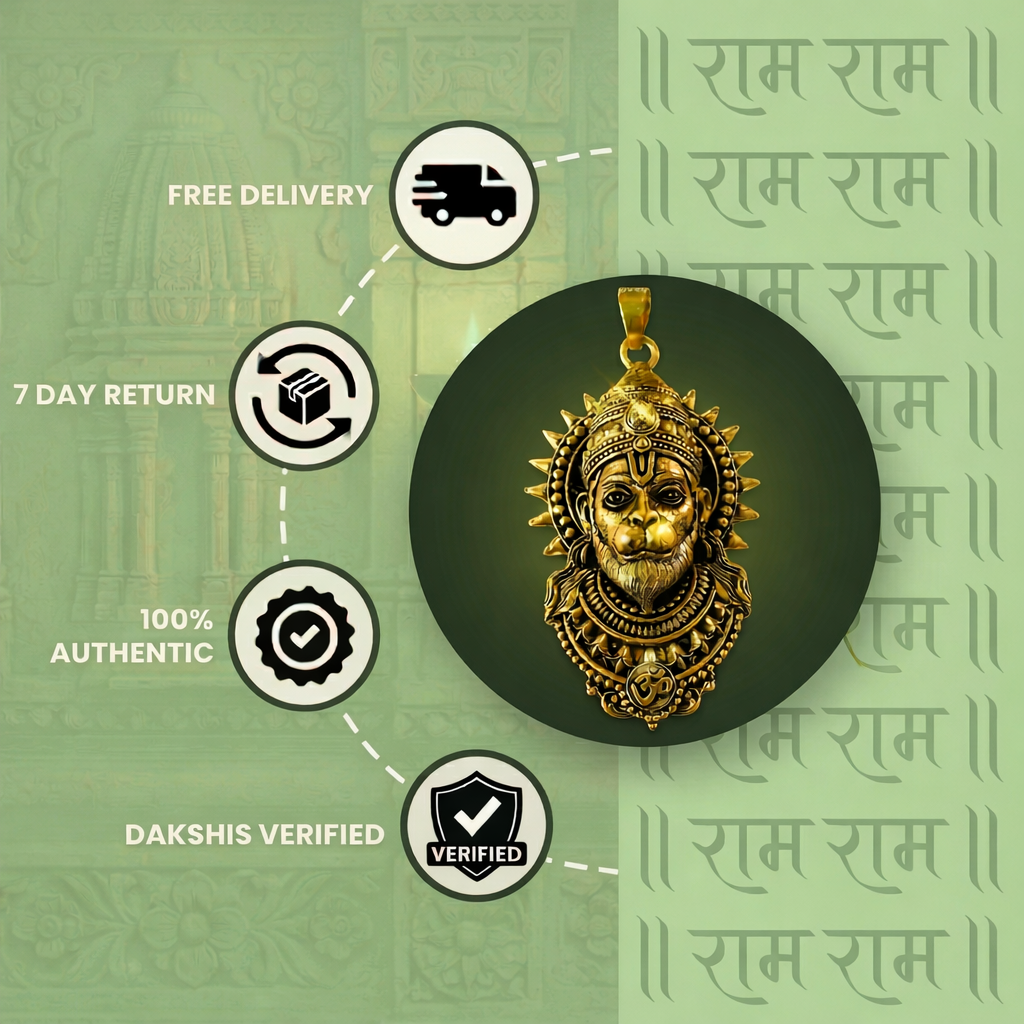 Gold Plated Mahabali Karungali Necklace