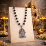 Karungali Malai with Silver Murugan Pendant