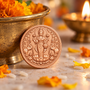 Laxmi ji & Ganesh ji Coin Gold Plated
