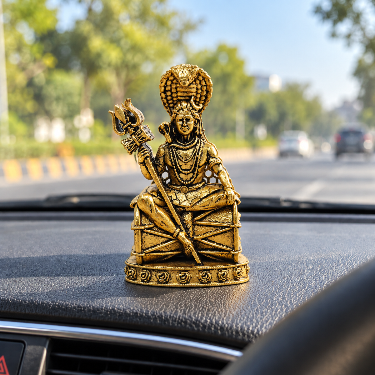 Shri Mahadev Ji Murti – Gold Plated