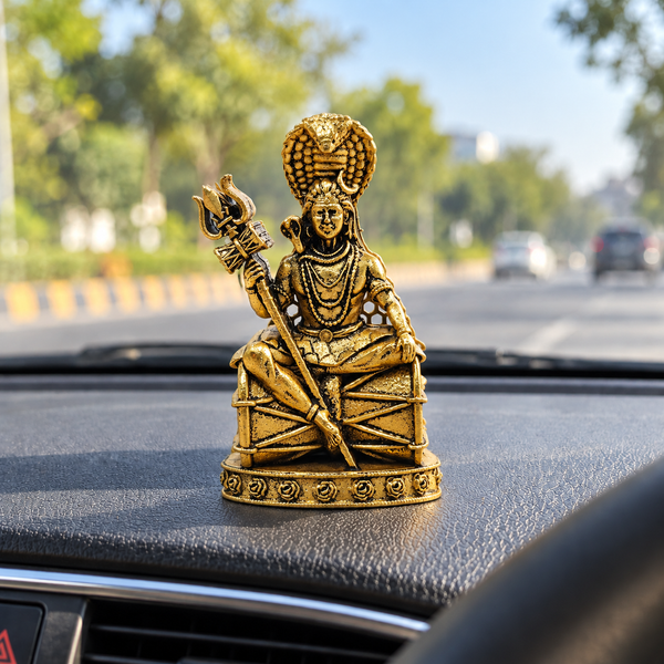Shri Mahadev Ji Murti – Gold Plated
