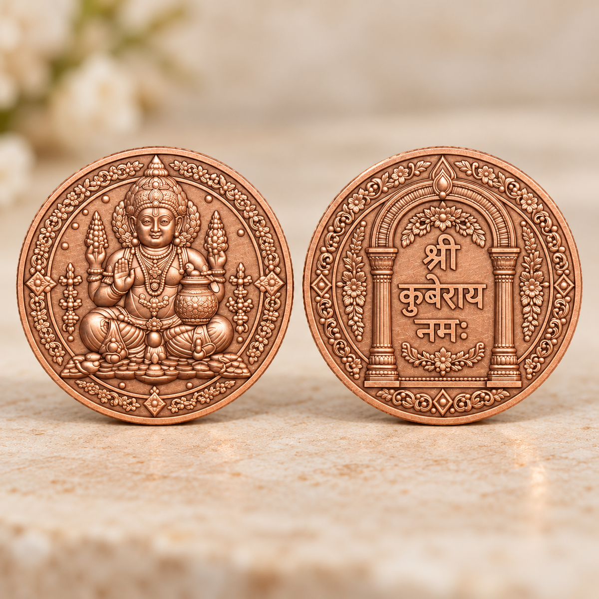 Shri Kuber Coin Gold Plated - Dhanteras Special