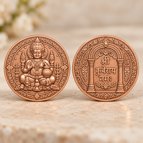 Shri Kuber Coin Gold Plated - Dhanteras Special