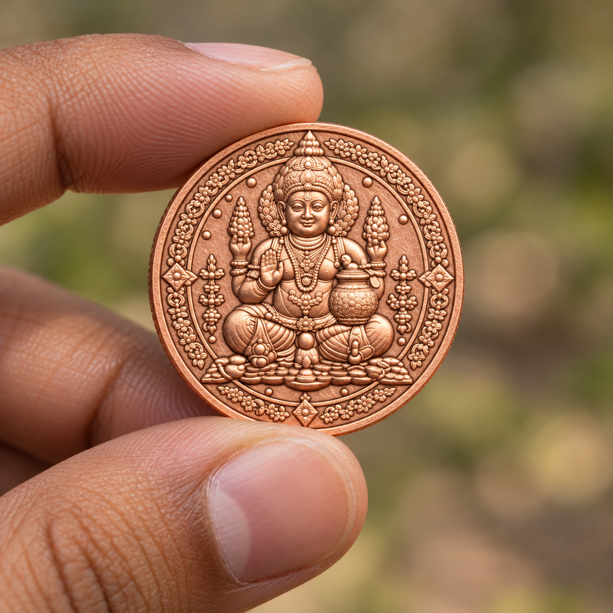 Shri Kuber Coin Gold Plated - Dhanteras Special