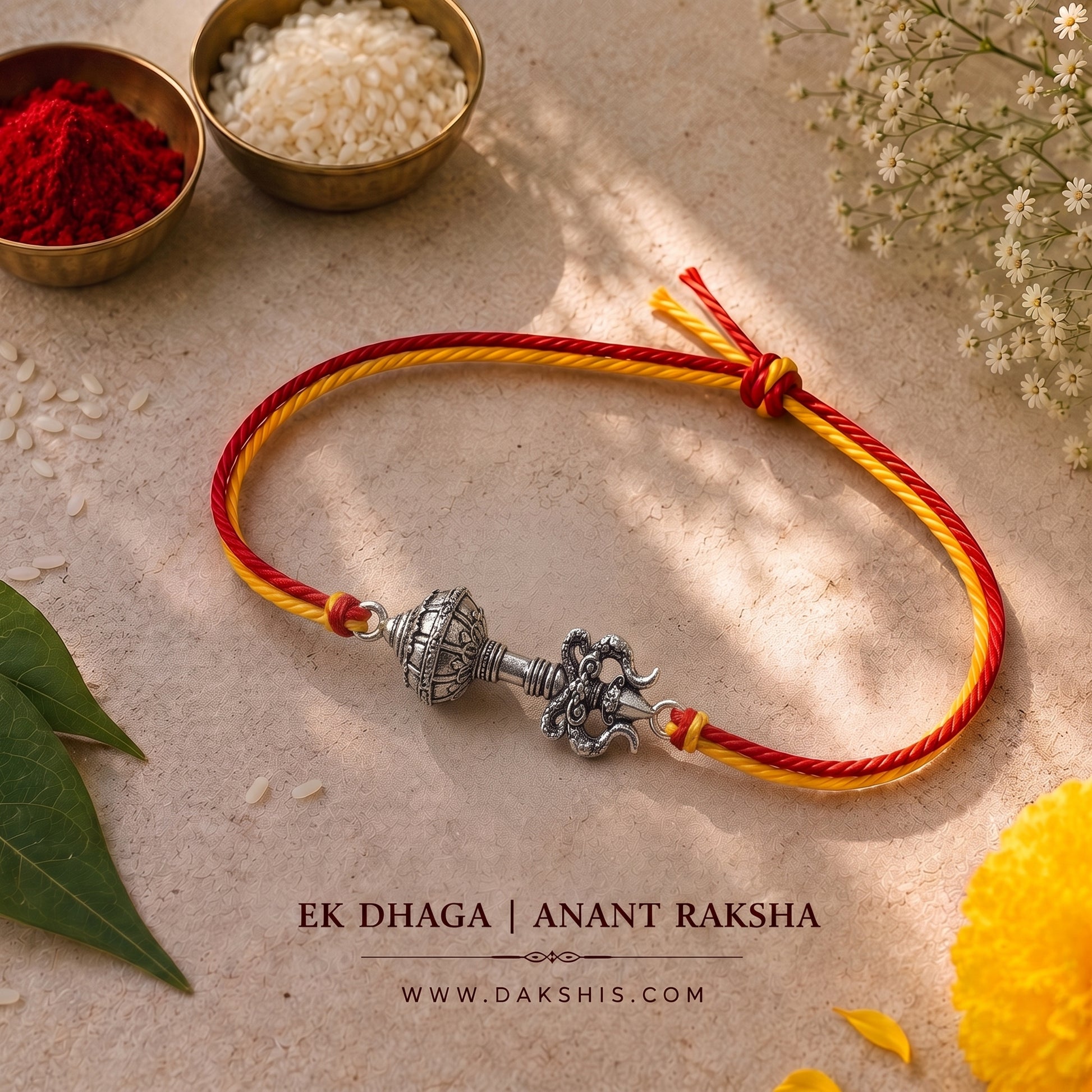Trishool Gada Raksha Rakhi