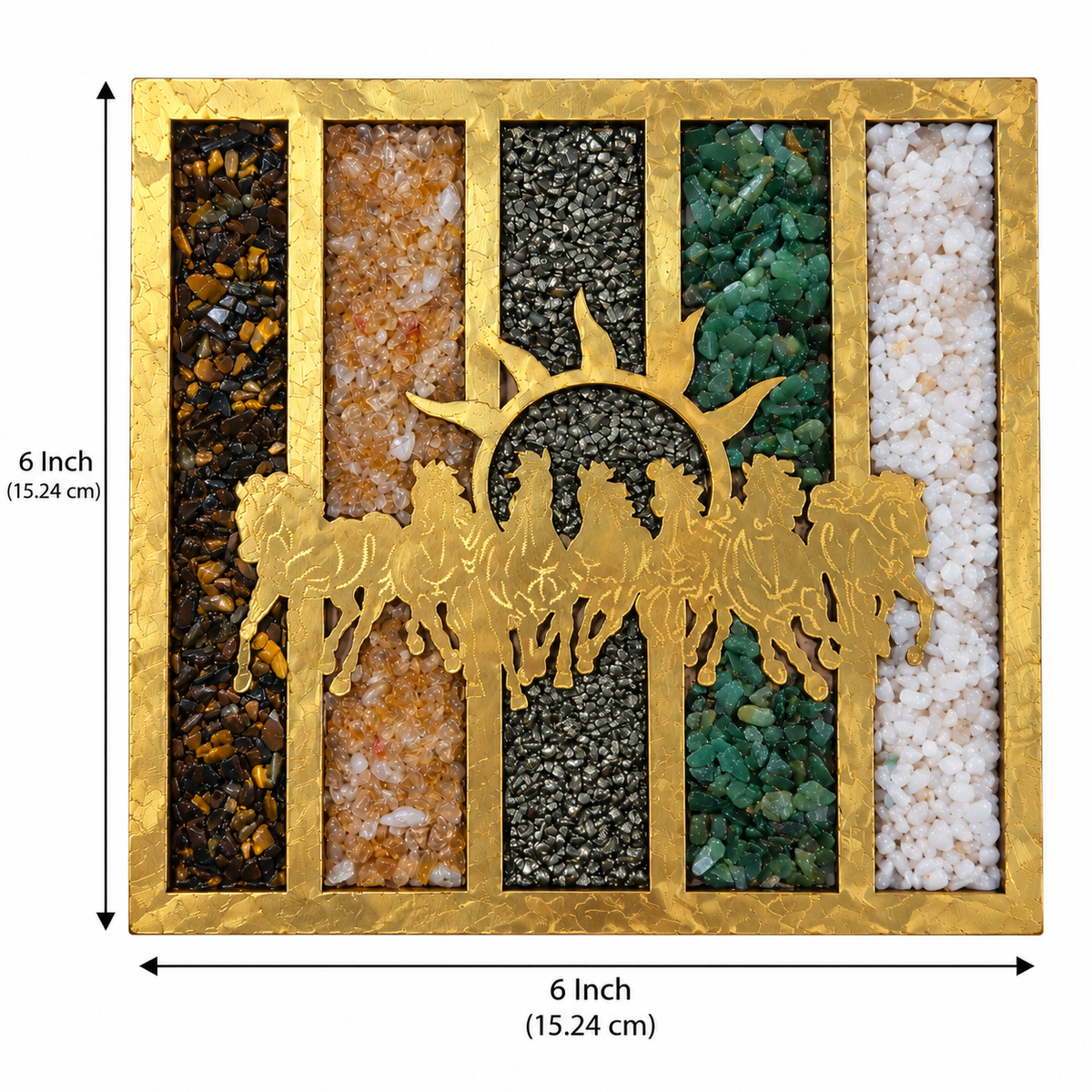 Dhan Yog 7 Horses Frame – Diwali Special