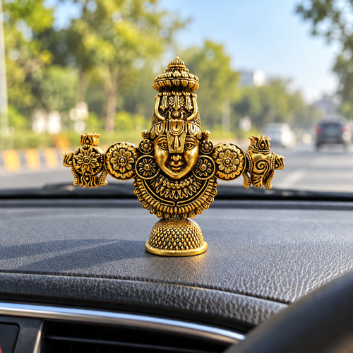 Shri Tirupati Balaji Ji Murti – Gold Plated