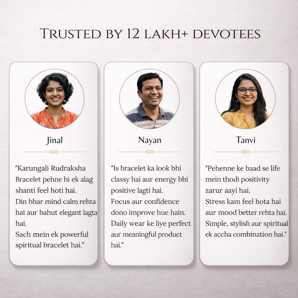 Karungali Rudraksha Bracelet