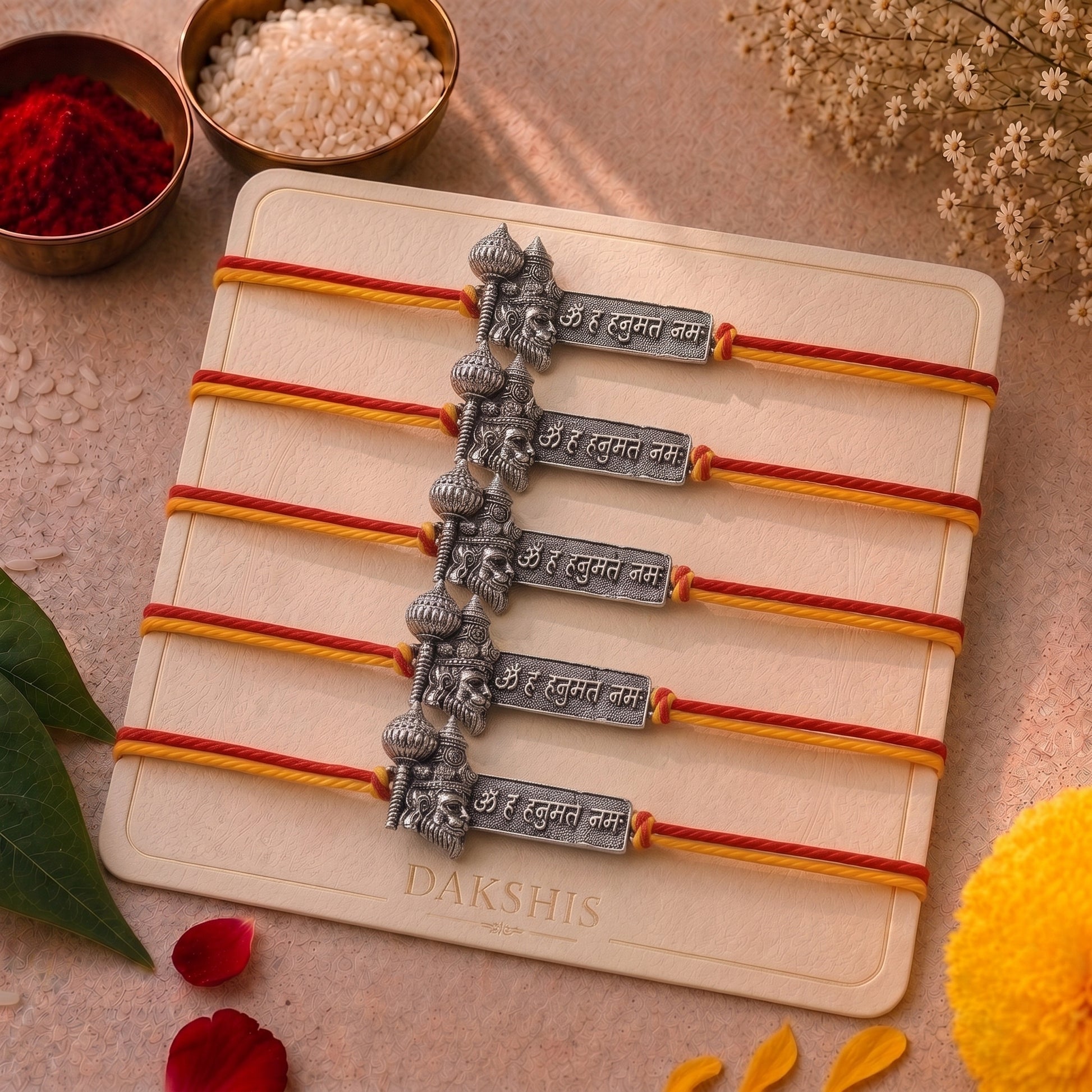 Hanuman Ji Raksha Rakhi - 3 Rakhi
